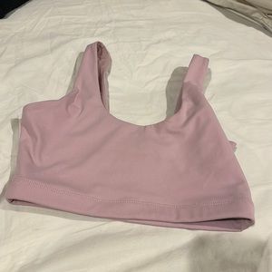 Pink balance athletics bra / top